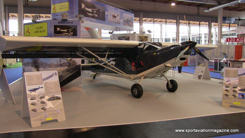 I.C.P Savannah XL taildragger with I.C.P. M09 aircraft engine, Sport Aviation Magazine.
